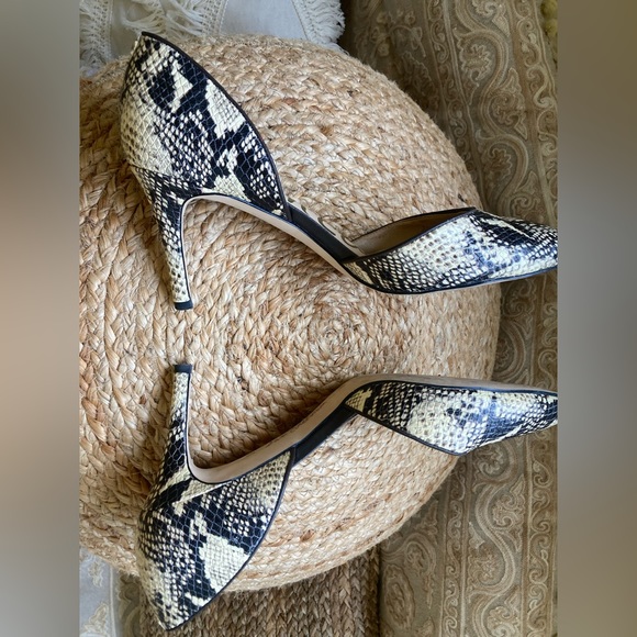 Sam Edelman Snakeskin Heels - Picture 5 of 16